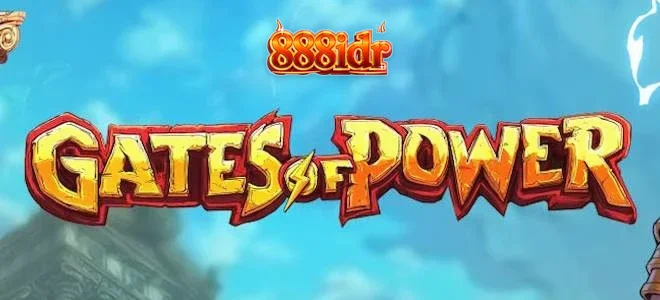 Tampilan visual megah dari slot Gates of Power dengan nuansa Gunung Olympus